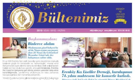 NİSAN-MAYIS-HAZİRAN 2019 BÜLTENİ